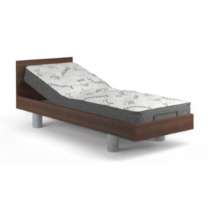 Experience the comfort of the SonderCare Aura™ Wide Hospital Bed, featuring an adjustable wooden frame and elevated head section for relaxation. Ideal as an extra wide home hospital bed, this product ensures support and tranquility in any setting.