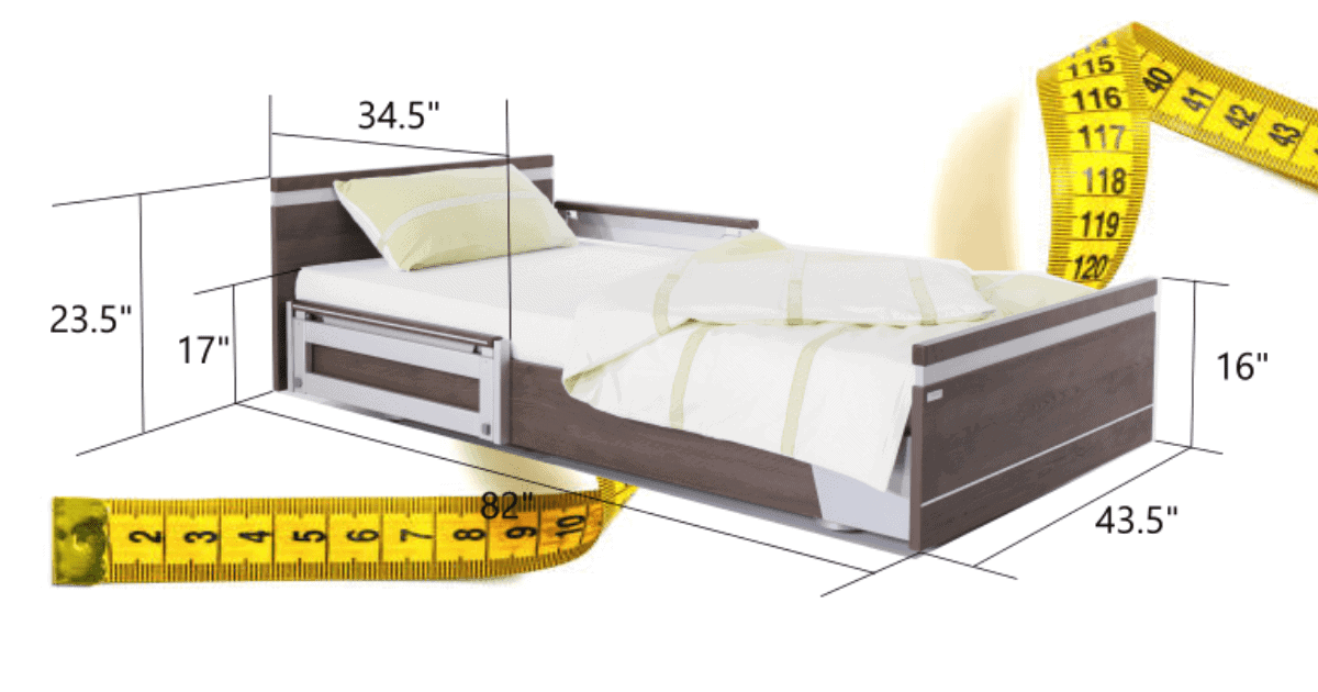 What Is The Standard Width Of A Hospital Bed SonderCare Learning Center