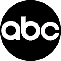 a black and white logo with the word abcc.