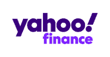 a purple background with the word yahoo on it.