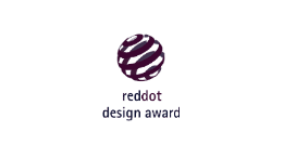 The logo for the red dot design award.