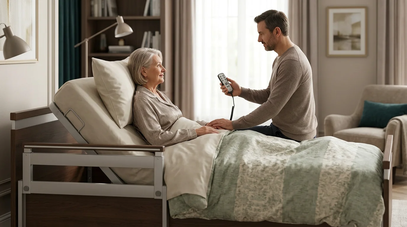 adjustable hospital bed vs electric hospital bed