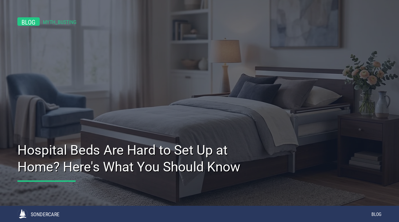 Hospital bed setup at home guide