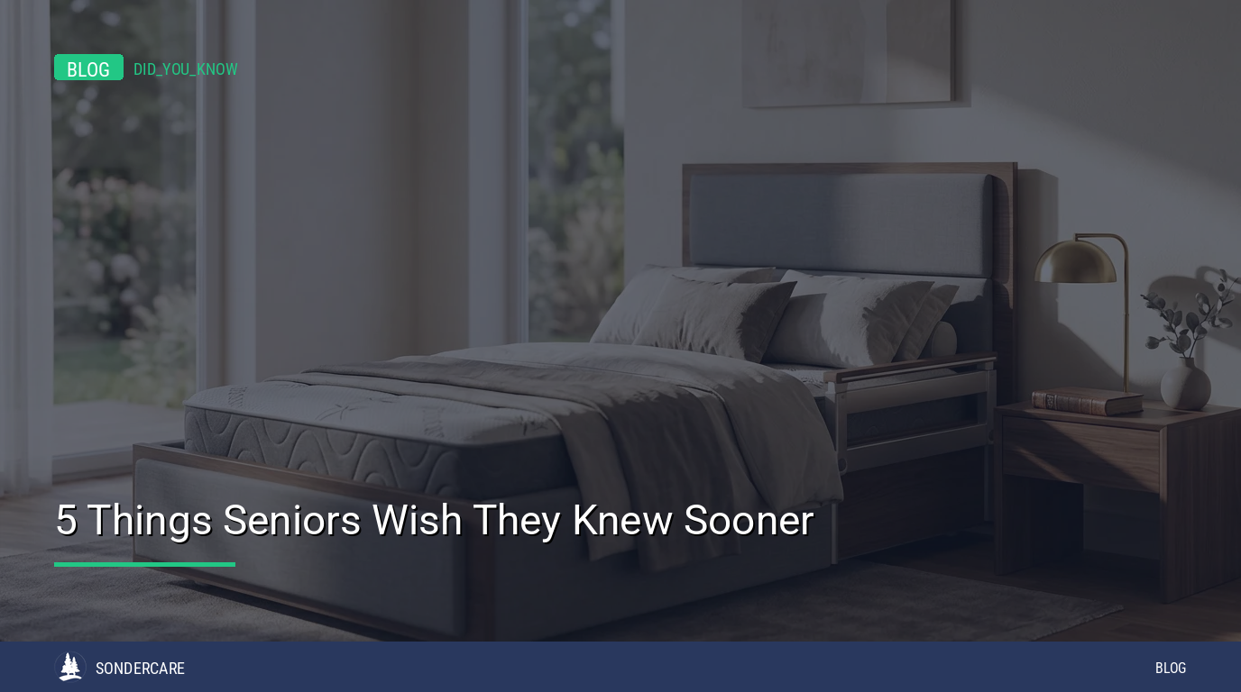seniors recovering at home after surgery