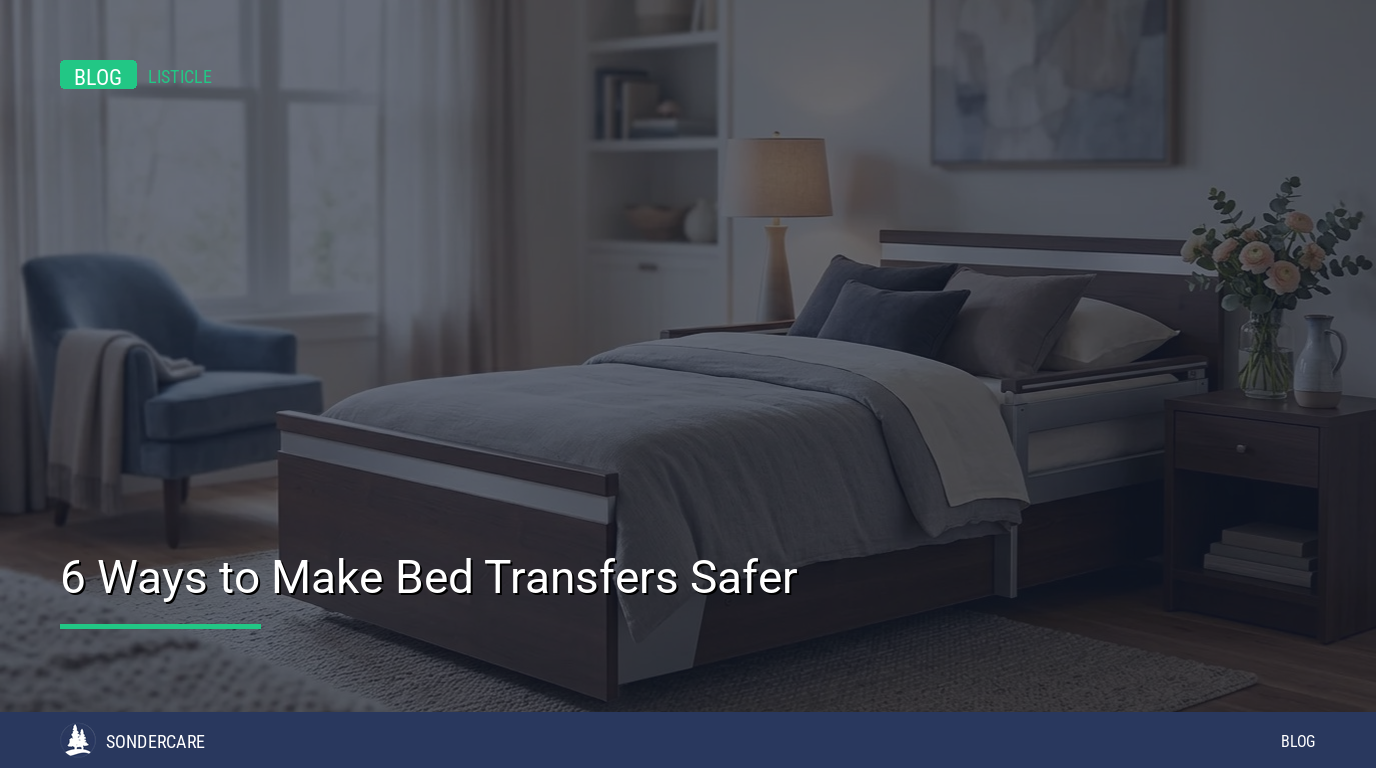 safe bed transfers for caregivers