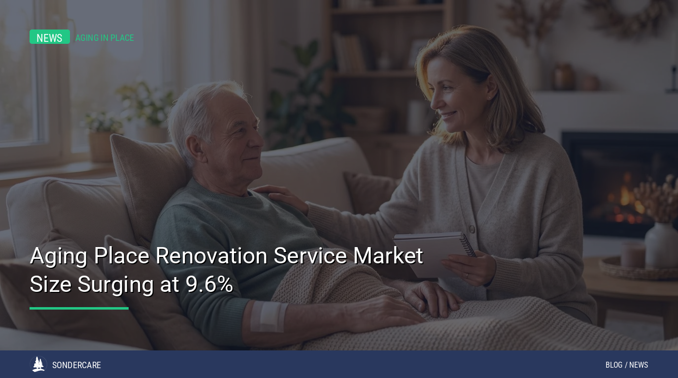 Aging-in-Place Renovation Market Surges as Oldest Baby Boomers Reach 80