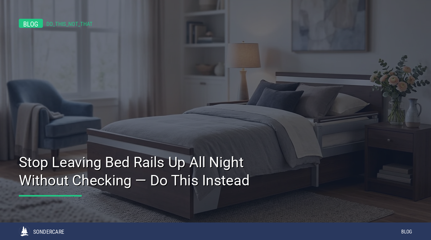 bed rails safety home care
