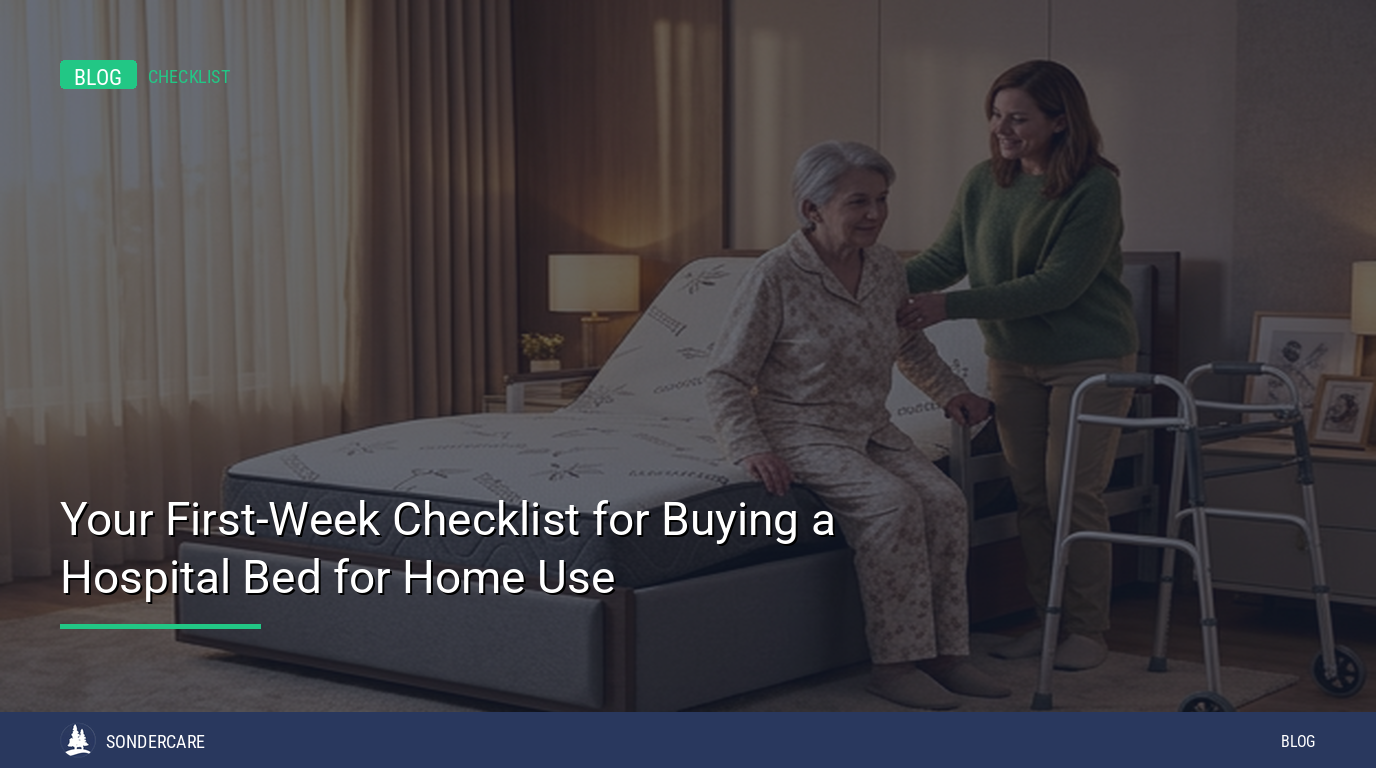 buying a hospital bed for home use