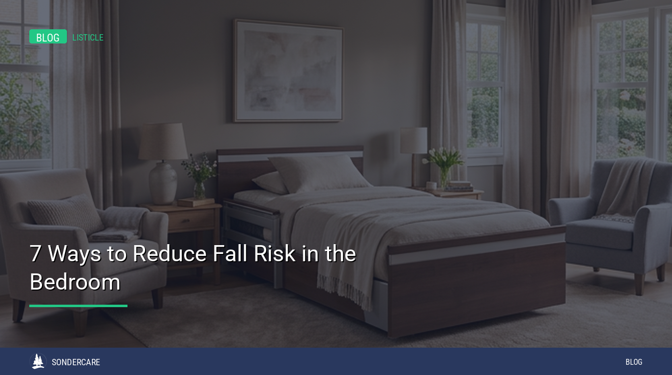 bedroom fall risk