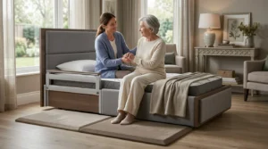 bed exit safety without restraints low bed floor mat