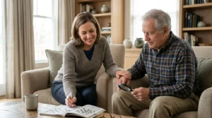 can you get paid to stay home and take care of your parents