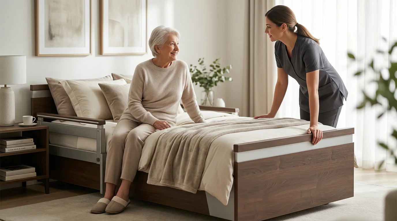 do retirement homes provide hospital beds