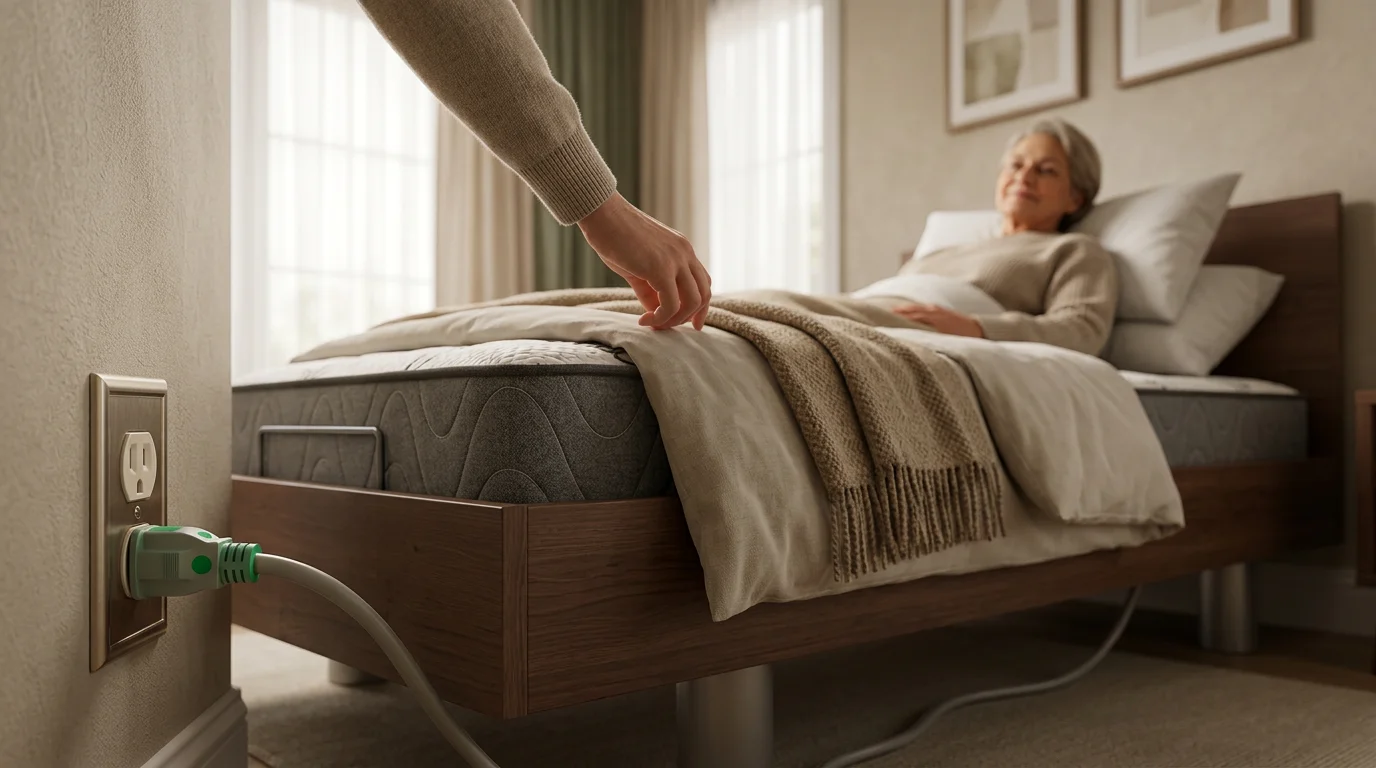 electrical and grounding requirements for a home hospital bed