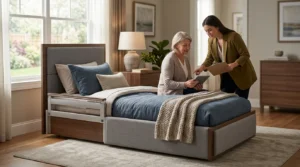how does Medicare justify a hospital bed