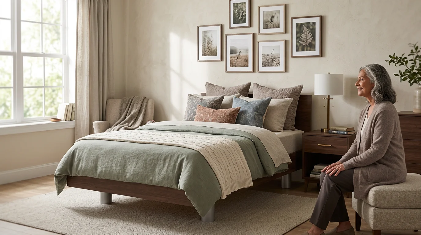 how to hide a hospital bed in your home decor