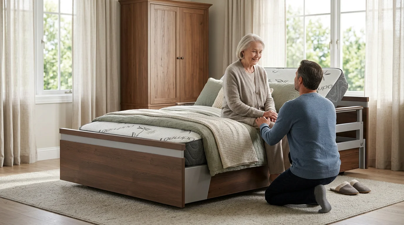 how to qualify for a hospital bed through Medicare
