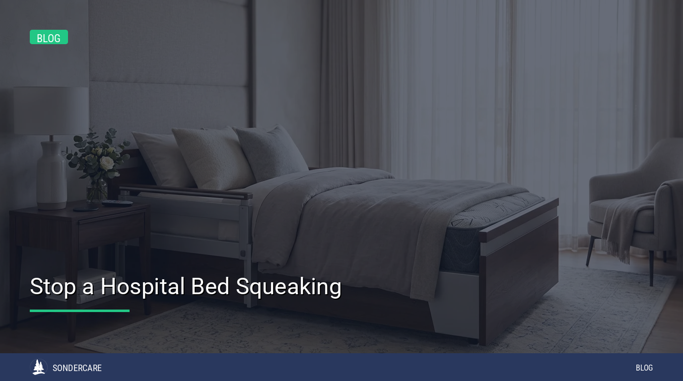 hospital bed squeaking
