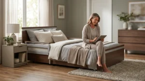 ultra-low bed height for fall prevention