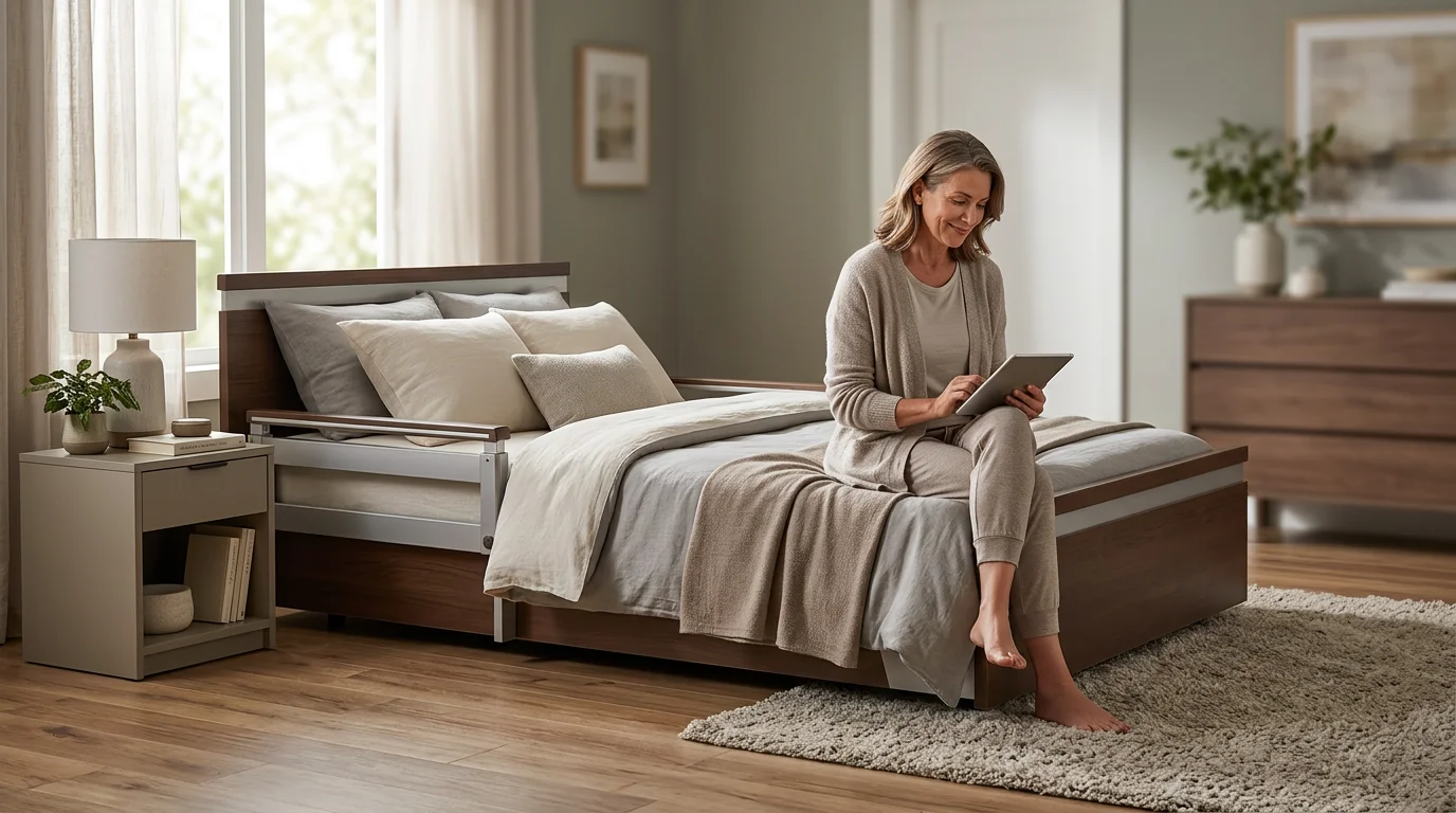 ultra-low bed height for fall prevention