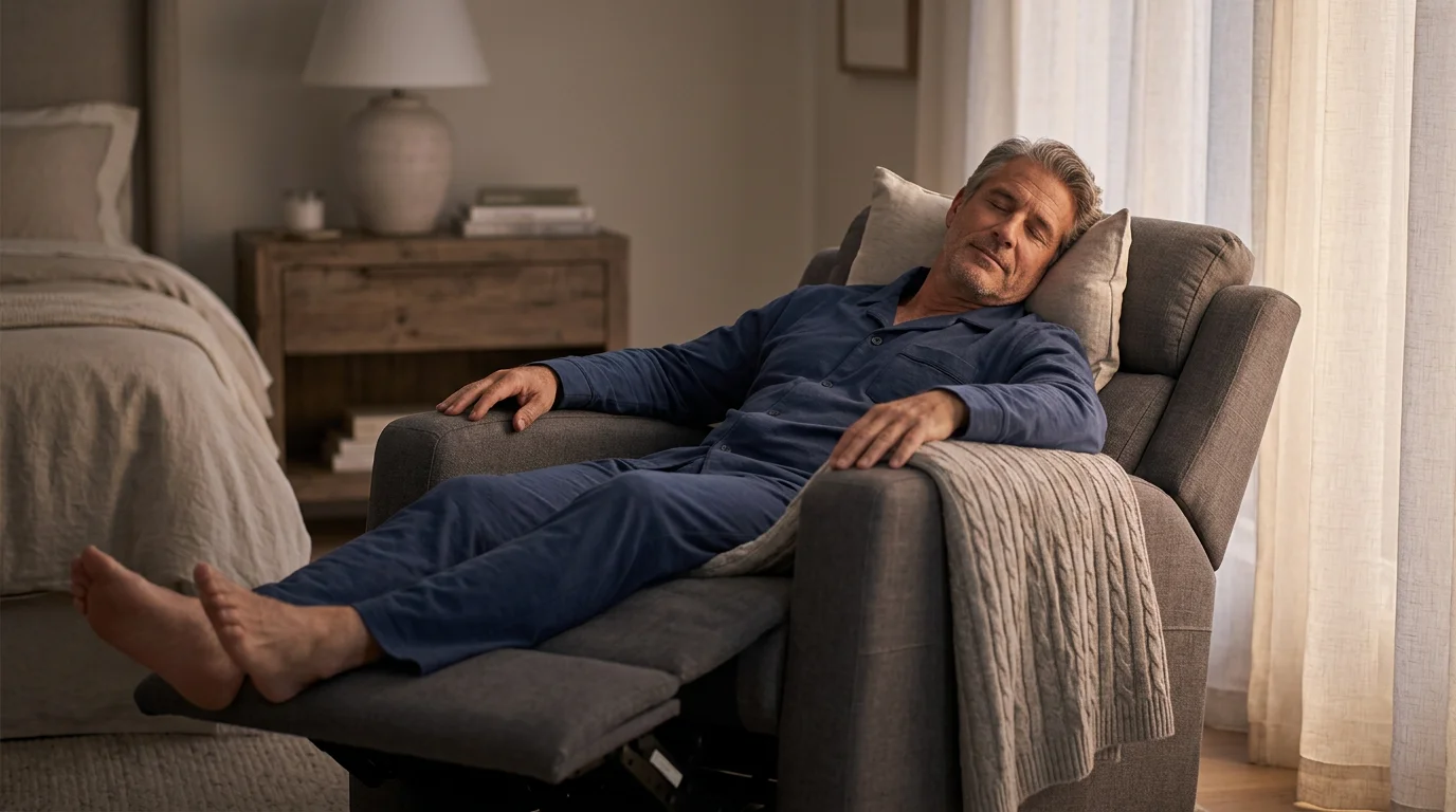 sleeping in a recliner for GERD