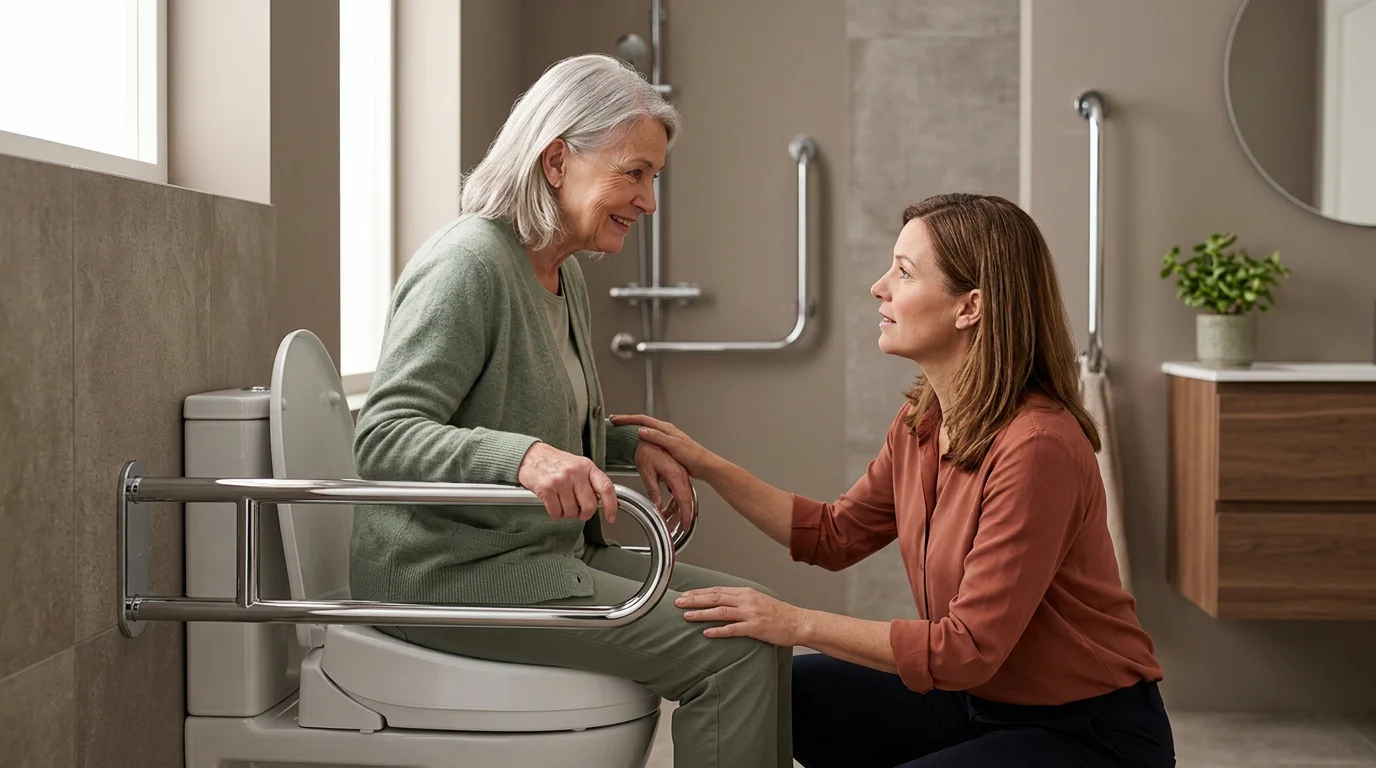 bathroom safety for aging in place