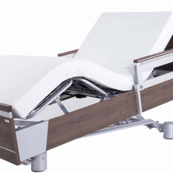 Invacare 5410IVC Full Electric Hospital Bed with Bed Rails & Mattress
